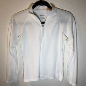 Marmot Women’s Small Half zip top White